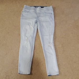 Old navy light wash pull on jeggings